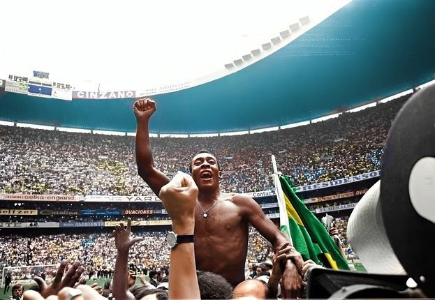 Pelé lenda do futebol brasileiro