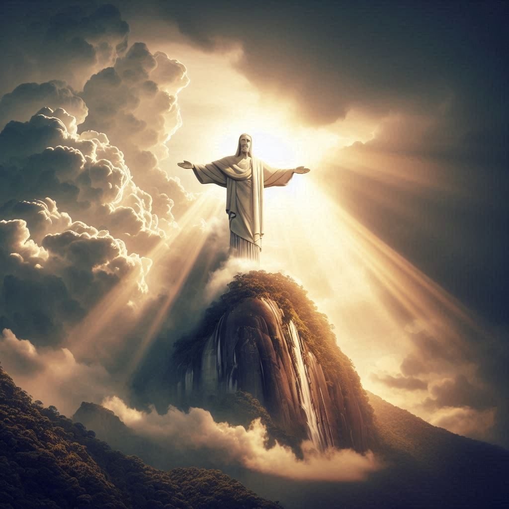 Cristianismo e Cristo Redentor | Imagens de IA